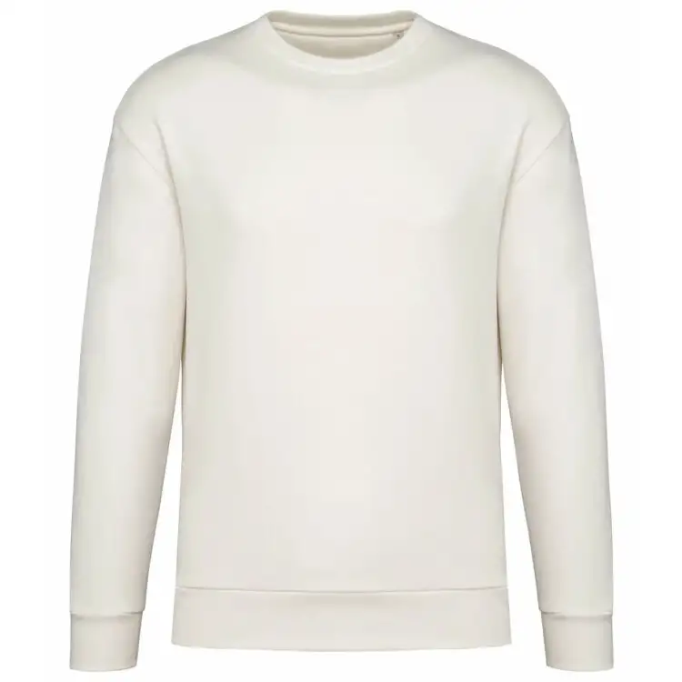 Uni. EcoFriendly Brushed Fleece Drop.Shoulder Swea