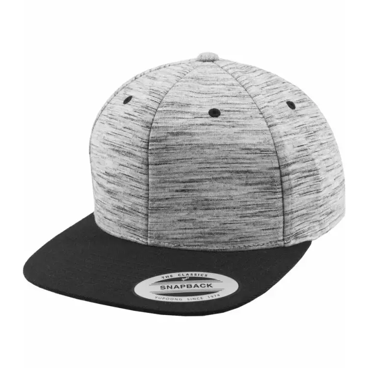 Stripes Melange Crown Snapback