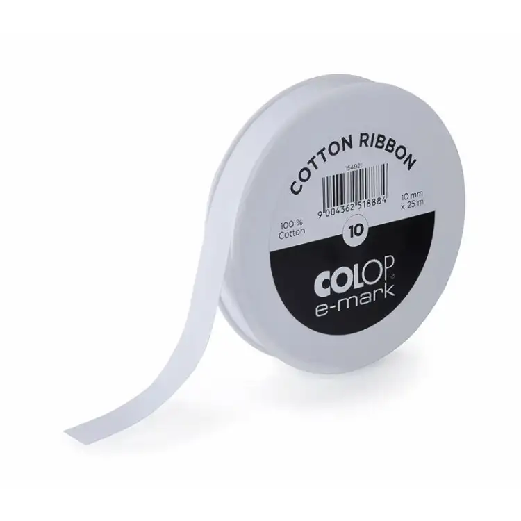 Colop e-mark bomullsband 10x25 mm