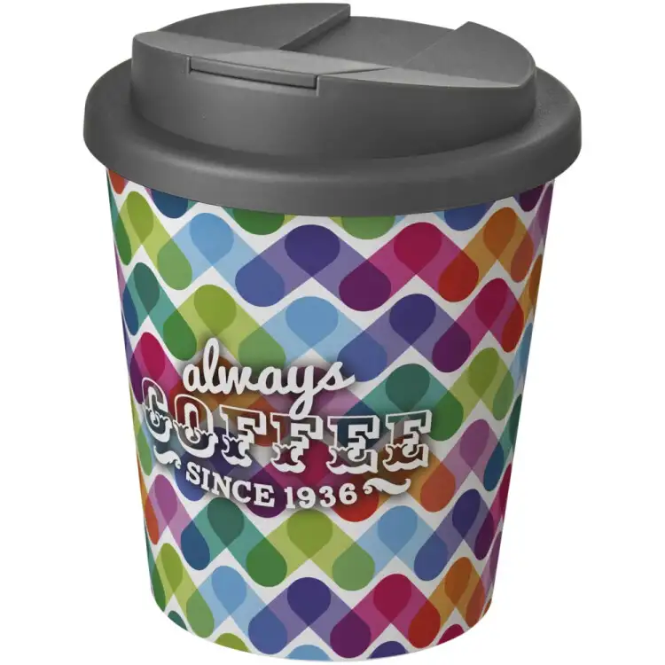Brite-Americano® Espresso 250 ml mugg med spillsäkert lock