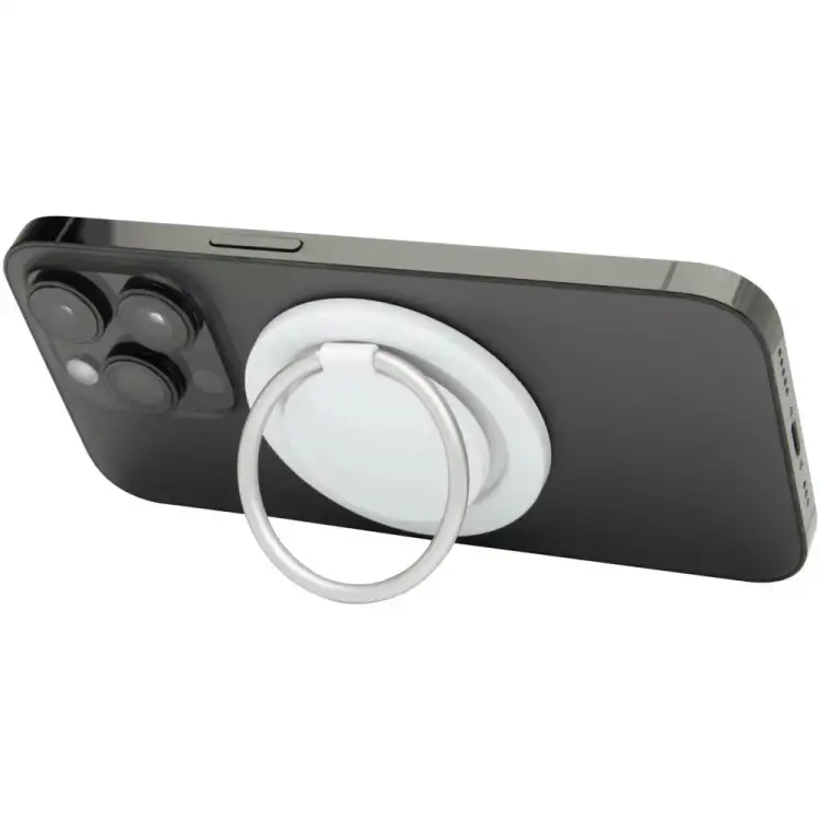 Albali magnetisk telefonhållare av återvunnen plast med ringställ