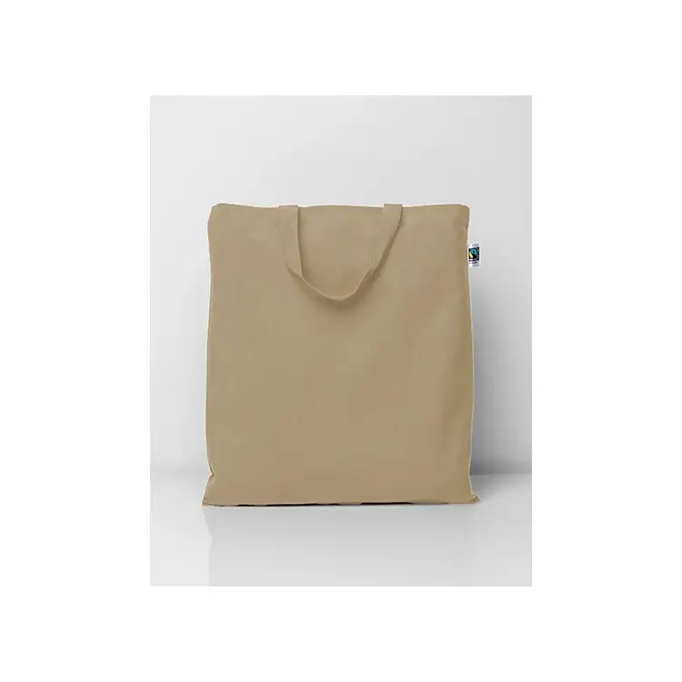 Fairtrade Cotton Bag Short Handles