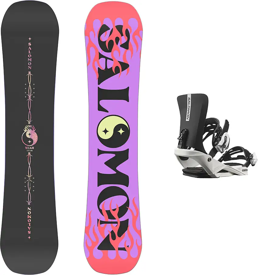 Salomon Junior Oh Yeah Grom (And Rhythme Junior White) No Colour
