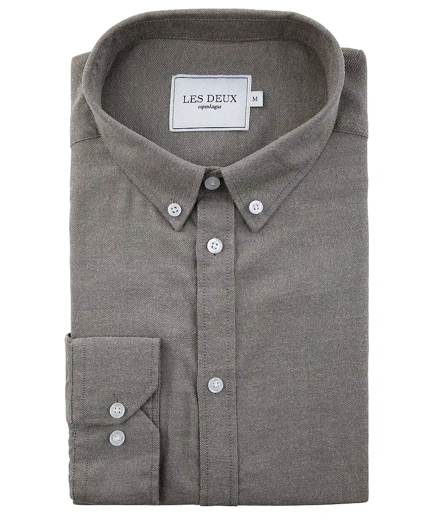 Les Deux Herrison shirt - Brun