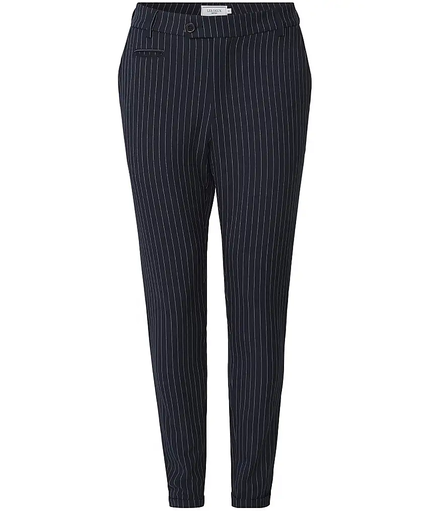 Les Deux Como Light Pinstripe Pant - Blå