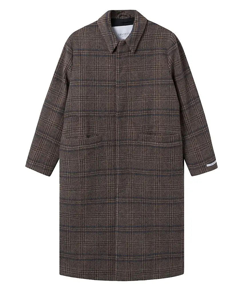 Les Deux Miguel Wool Coat - Brun