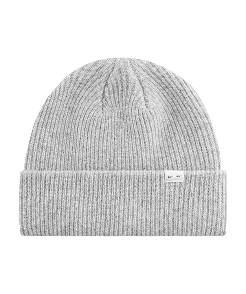 Les Deux Wayne wool beanie - Grå