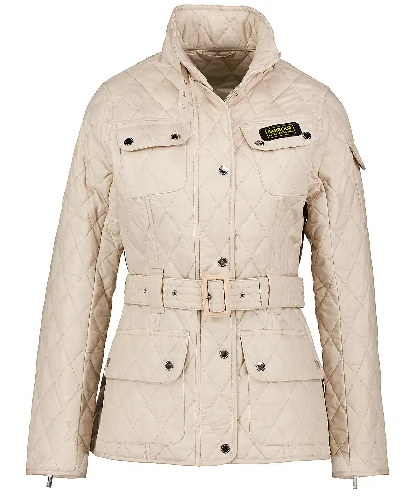 Barbour International quilt - Beige