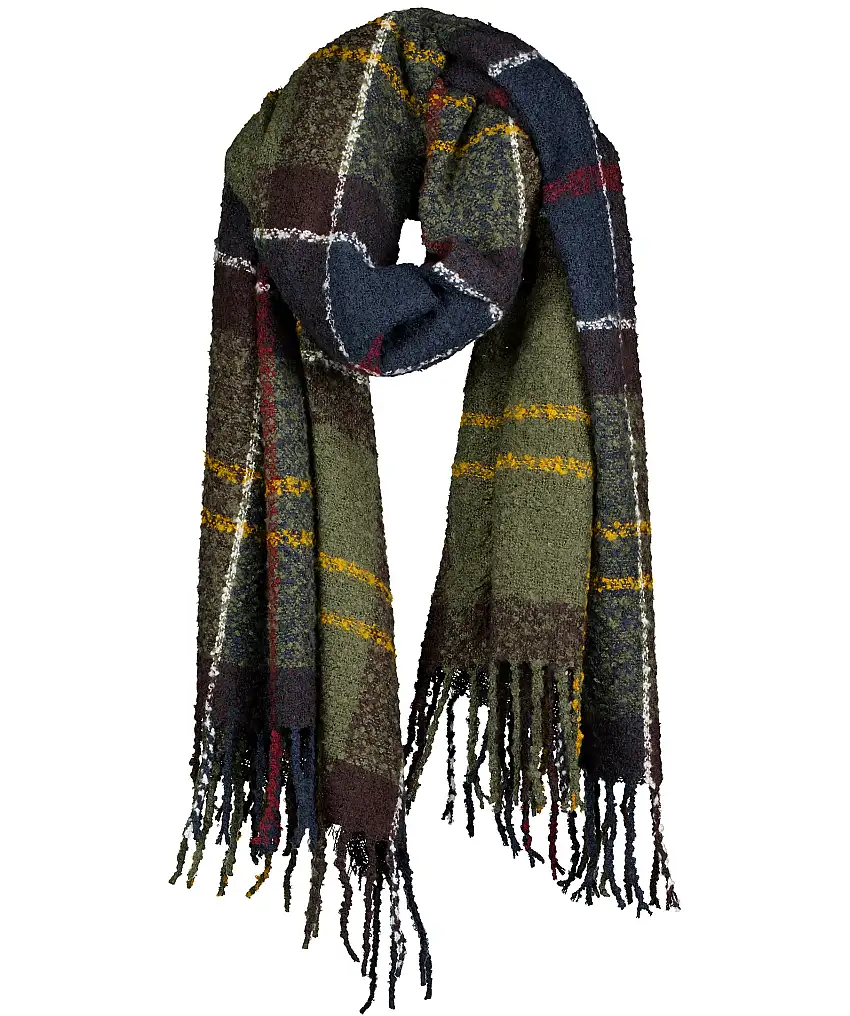 Barbour Boucle scarf - Grå