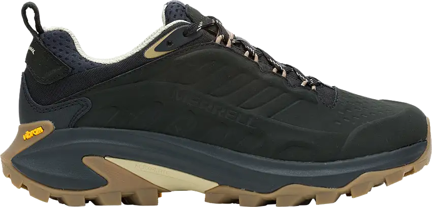 Merrell Women's Moab Speed 2 Leather Waterproof Black