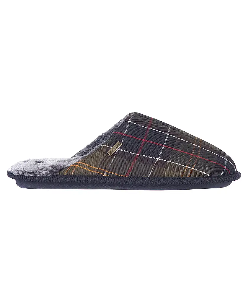 Barbour Young Slipper - Grön