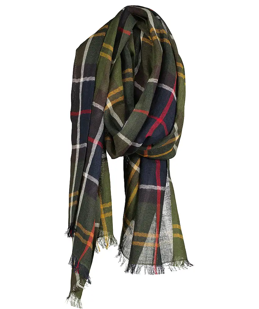 Barbour Welton Scarf - Grön