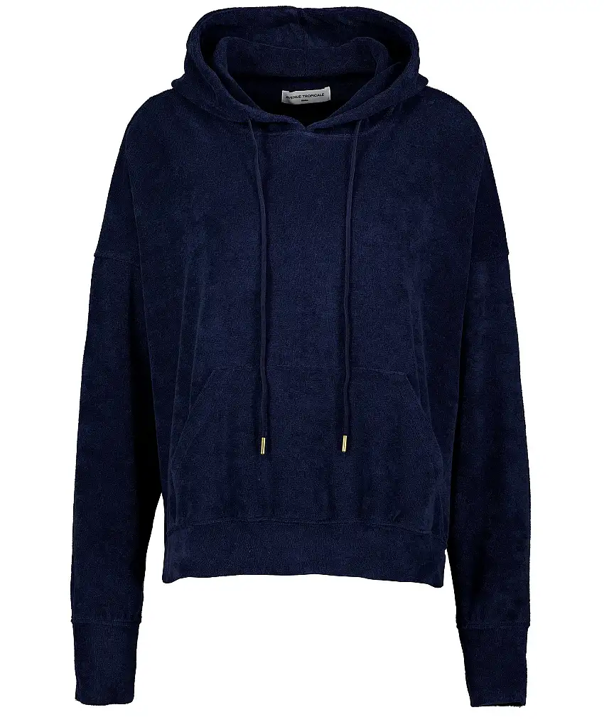 Avenue Tropicale Florence Towel Hoodie - Blå
