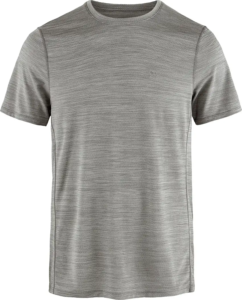Fjällräven Men's Abisko Lite Short Sleeve Grey-melange