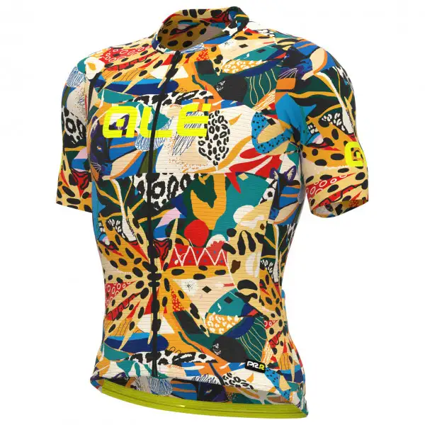 Alé - PR-E Kenya S/S Jersey - Cykeltrikå