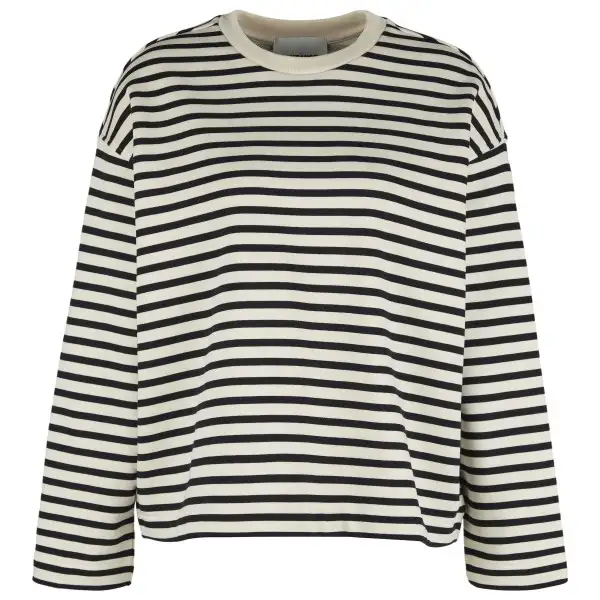 ARMEDANGELS - Women's Frankaa  Stripe - Överdragströjor