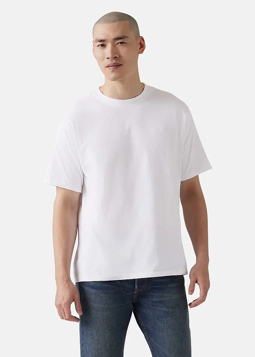 RED TAB VINTAGE TEE WHITE + JE 92270487