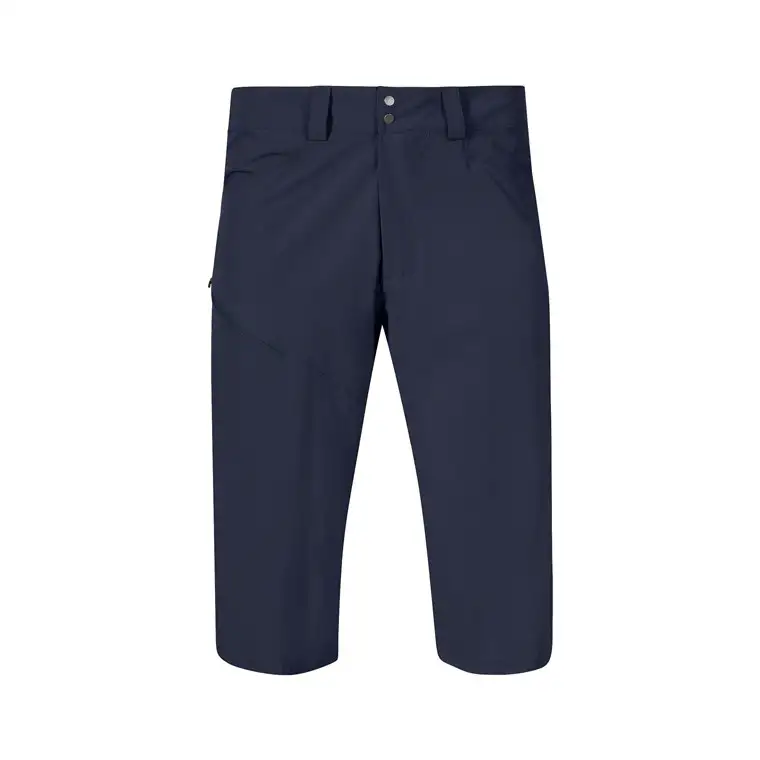 Bergans Vandre Light Softshell Long Shorts Men Navy Blue