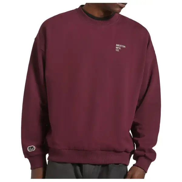 Brixton - Embroidered Heavy Weight Crew - Överdragströjor