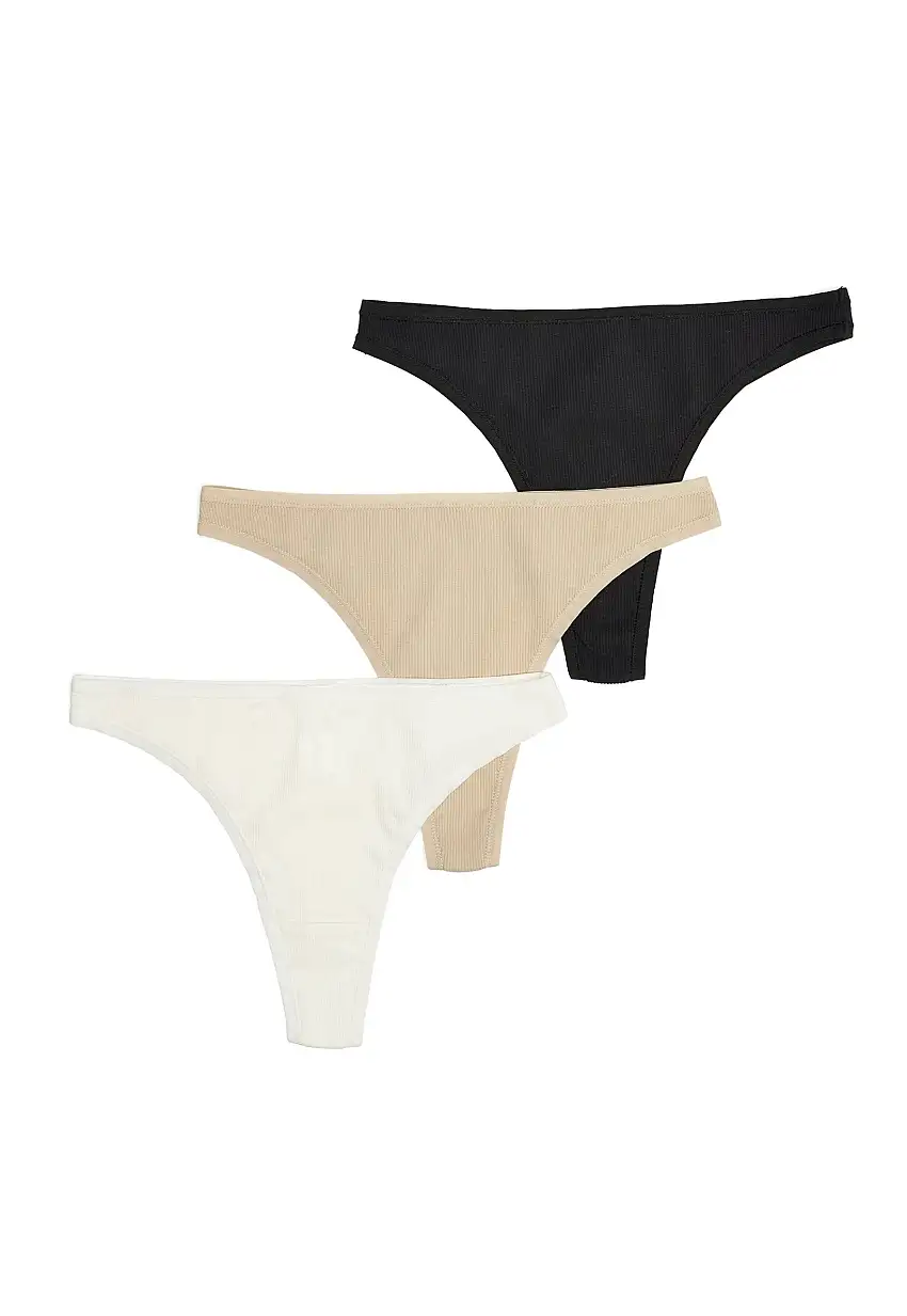 3-pack Beatrice Soft Thong 22969795