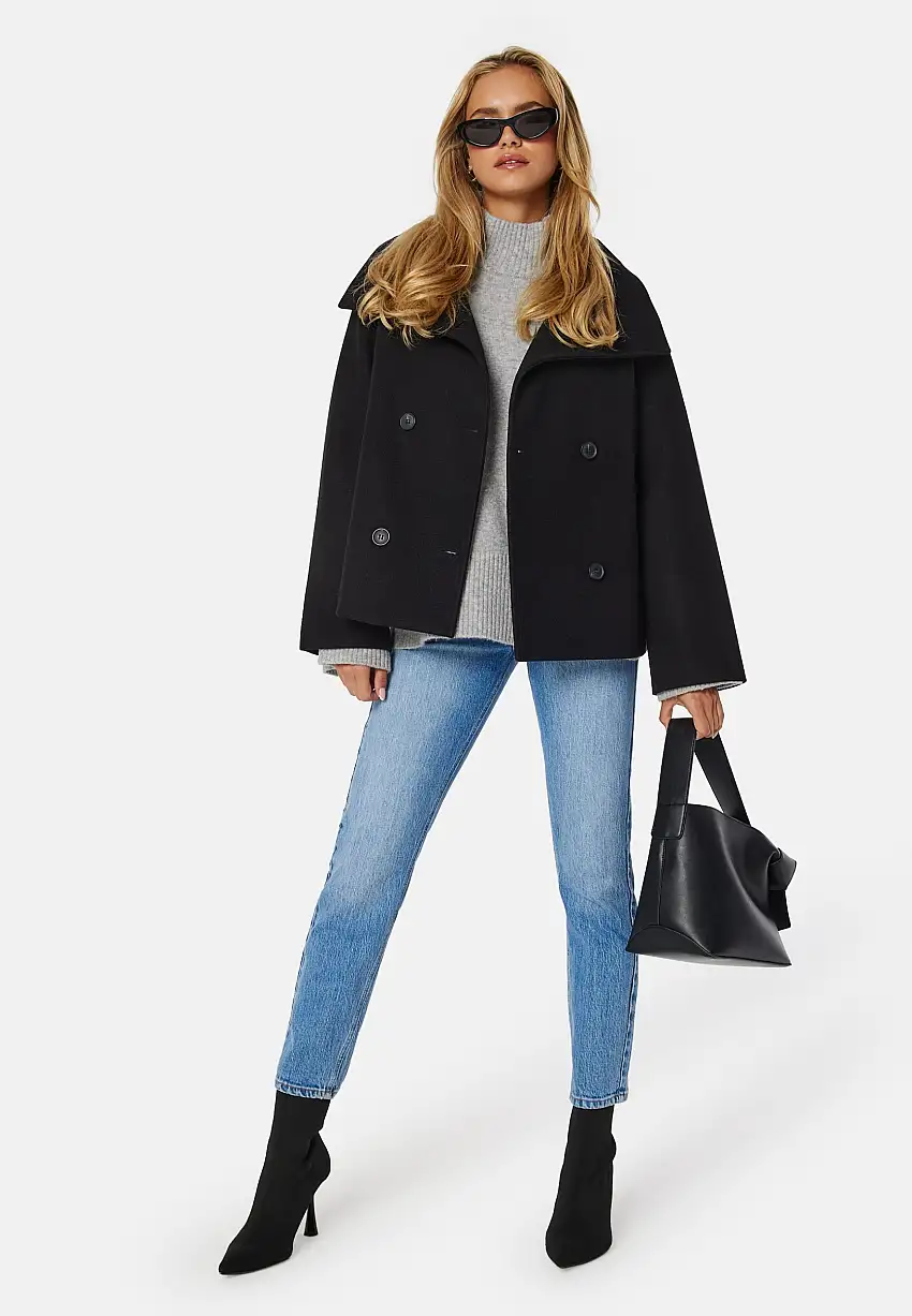 Ava High Neck Short Coat 15245976
