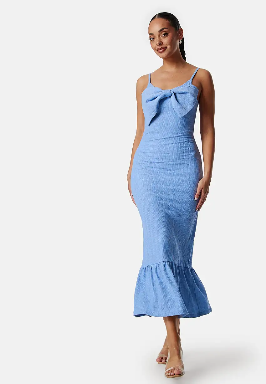 Bow Strap Midi Dress 83235057