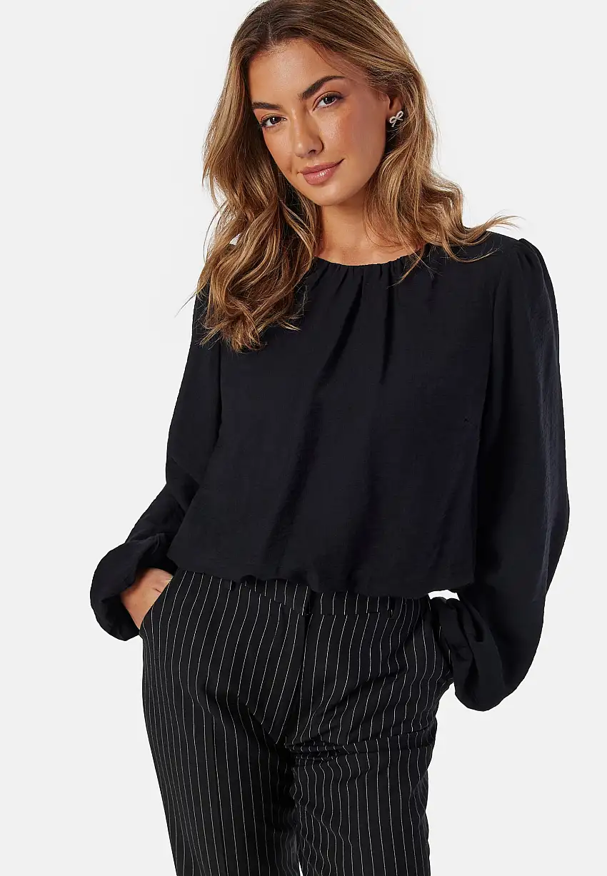 Bubble Hem Blouse 48683693
