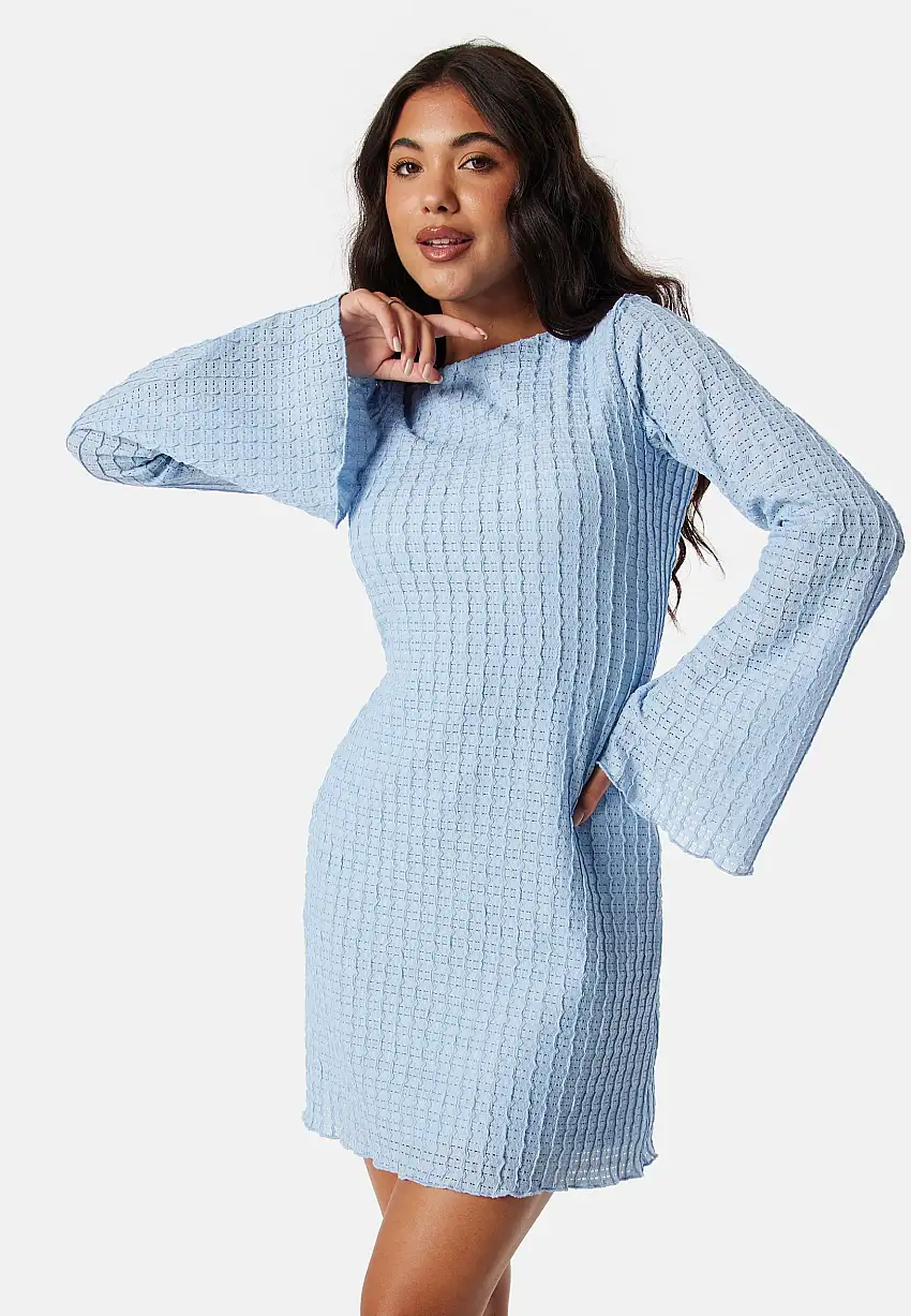 Deep Back Structure Short Dress 56452676