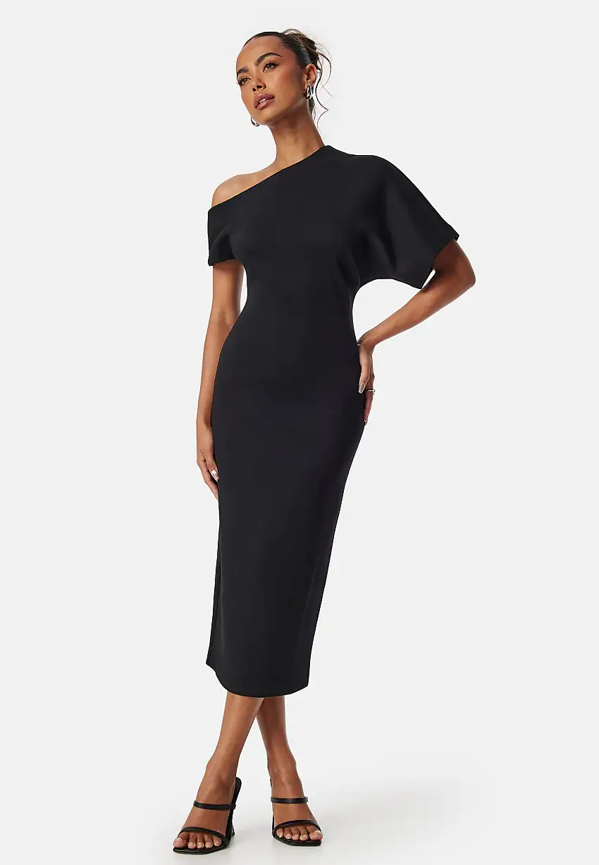 Asymmetric Midi Dress 15312369