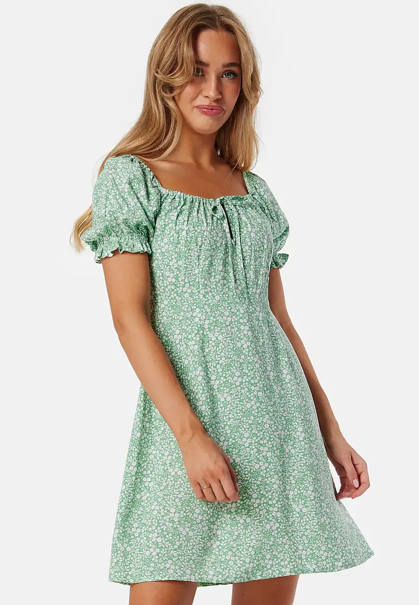 Front Tie Short Dress 43808265