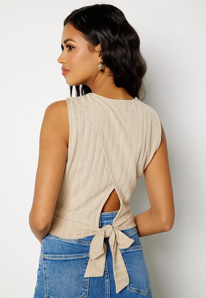 Luisa tie back top 81877408