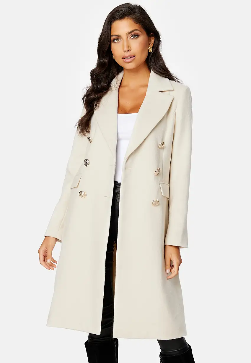 Donatella Wool Blend Coat 26298157