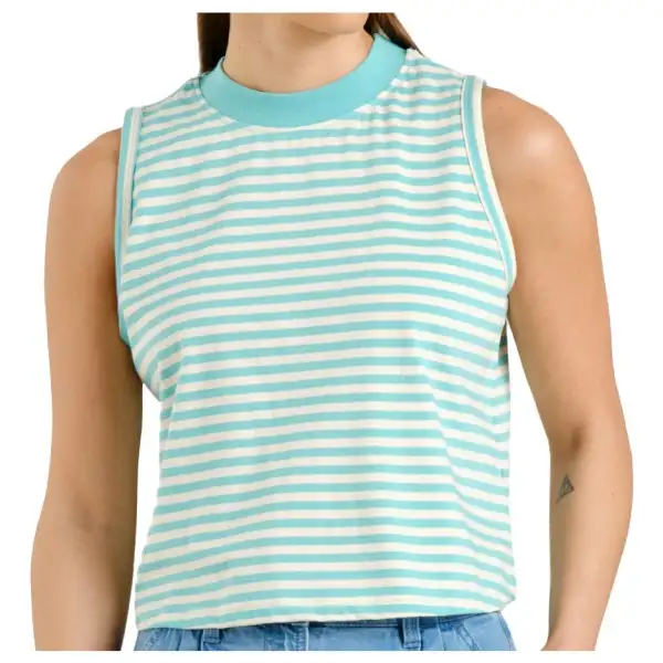 DEDICATED - Women's Top Namsos Stripes - Topp