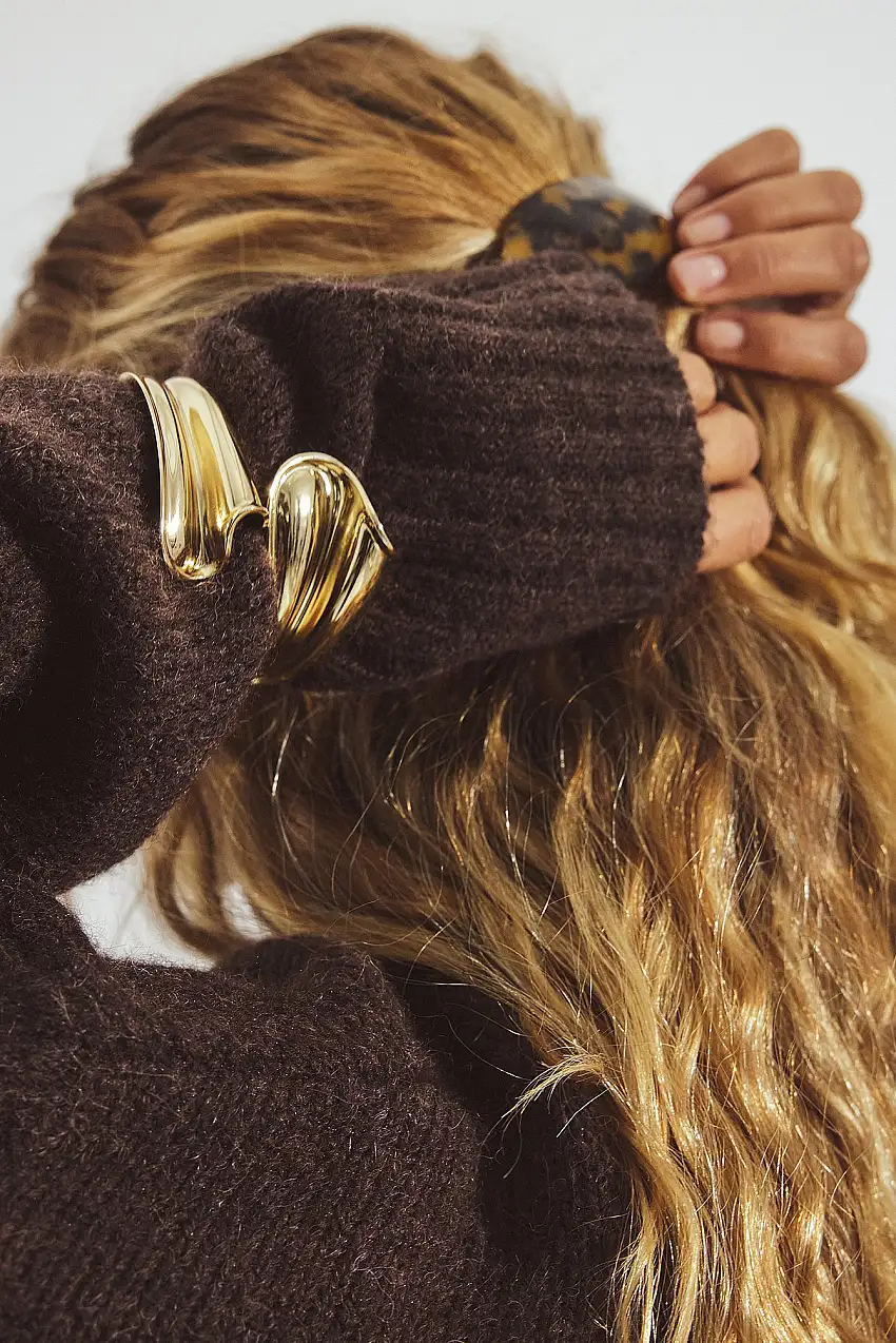 Armband med detalj Guld