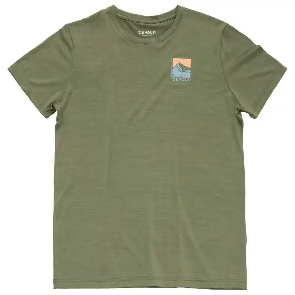 Devold - Classic Summit Tee - Merinotröja