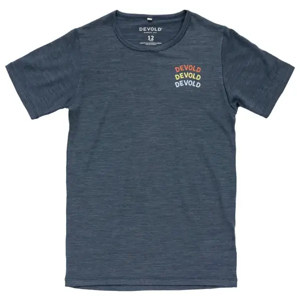 Devold - Kid's Active Devold Legacy Tee - Merinotröja