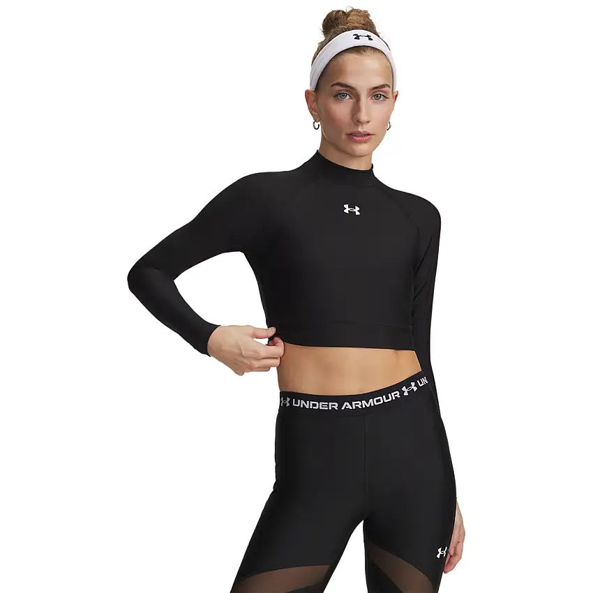HeatGear Crop Mock LS 10748178