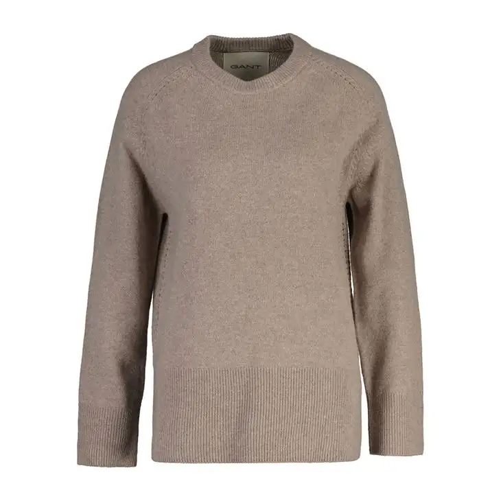 Soft Wool Lounge C-Neck Dam 55002426