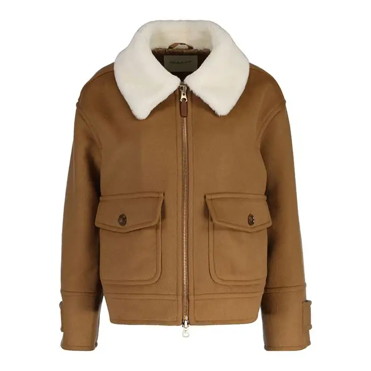 Wool Blend Flight Jacket Dam 88942001