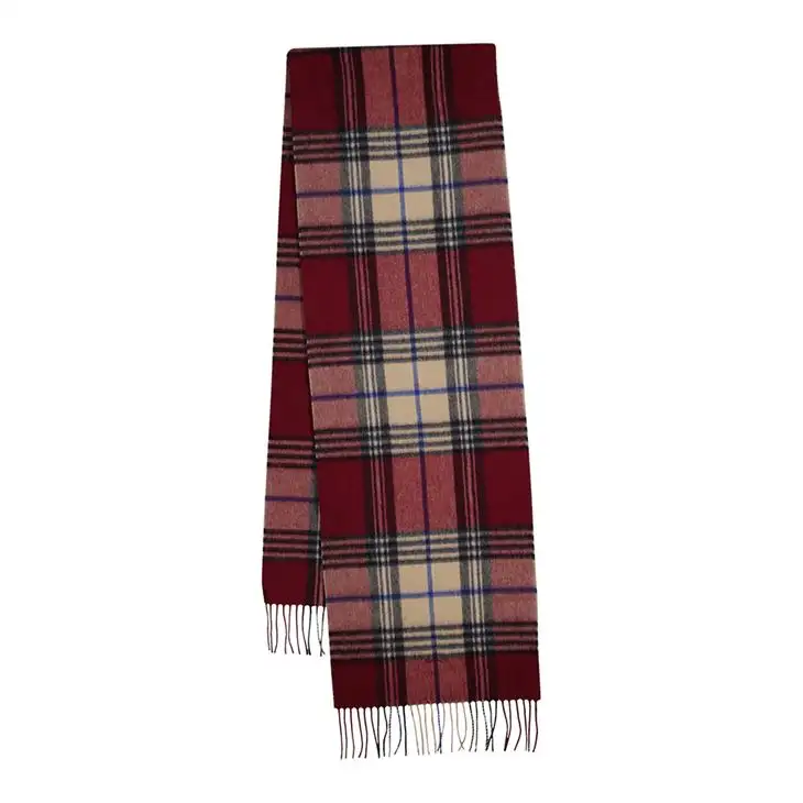 WOOL CHECKED SCARF 53494136