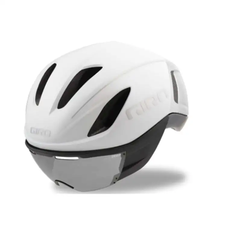 Giro Cykelhjälm Racer Vanquish Mipsykelhjälm Mat Shite/Silver