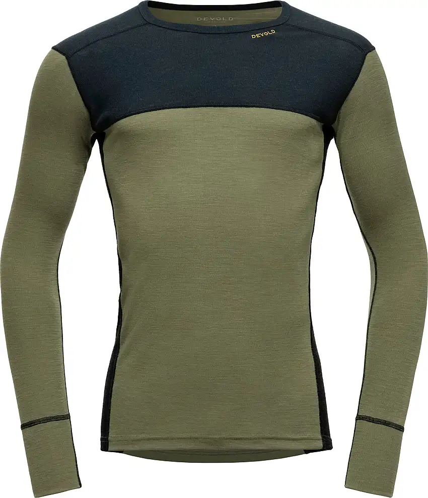 Devold Men's Lauparen Merino 190 Shirt Ink/lichen/black