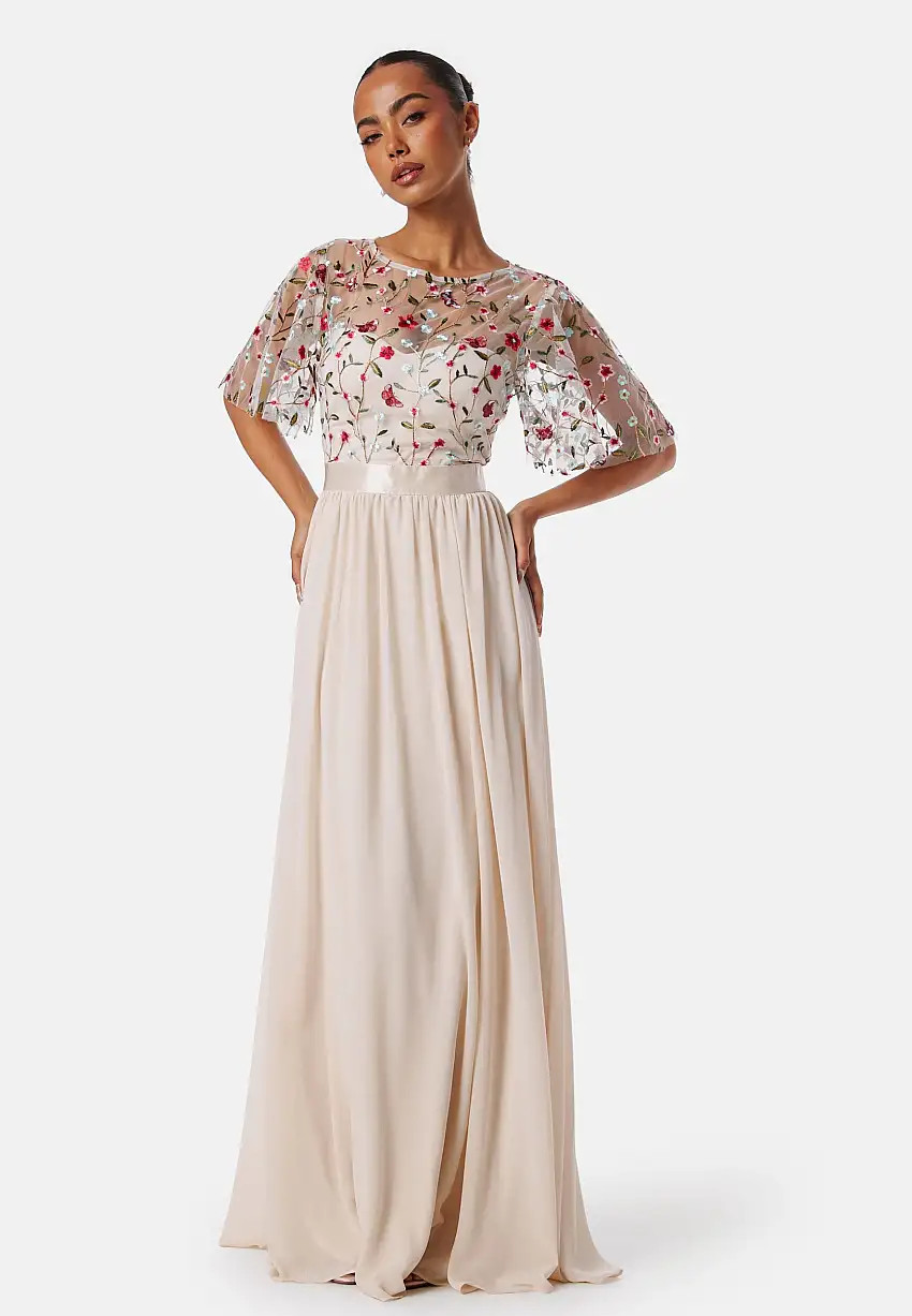 Embroidered Bodice Flutter Max 74463983