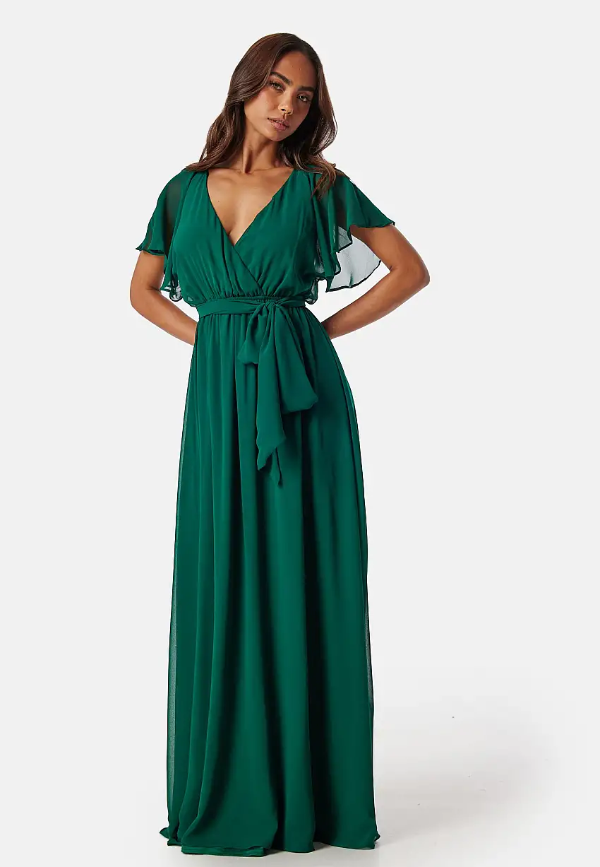 Flutter Chiffon Maxi Dress 77817483