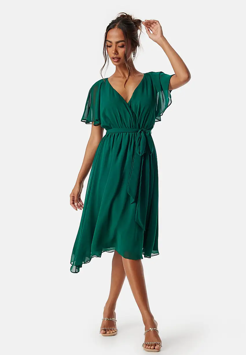 Flutter Chiffon Midi Dress 34234361
