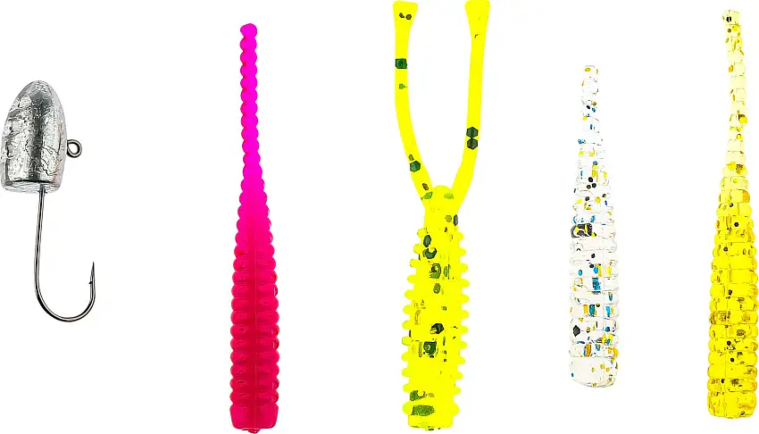 iFish Rubber Ize Pimple Jigs 40-P Mixed