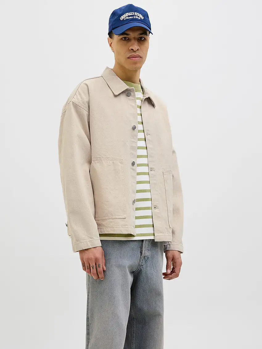 Vid passform Denimskjorta 14378205