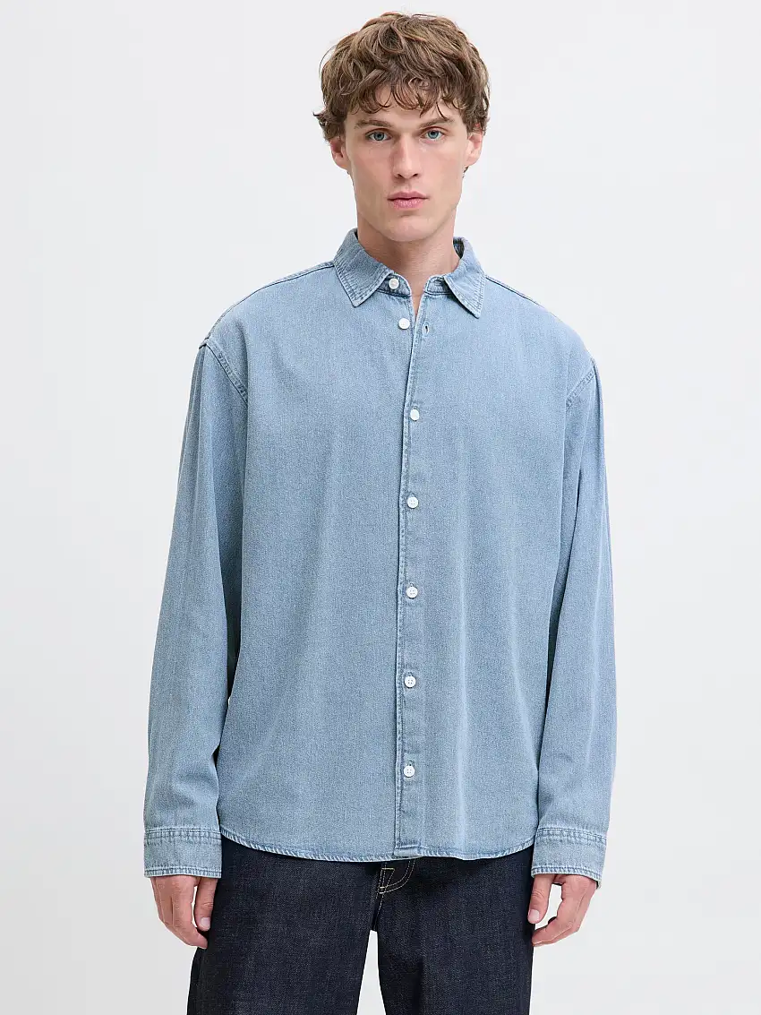 Lös passform Denimskjorta 62624484