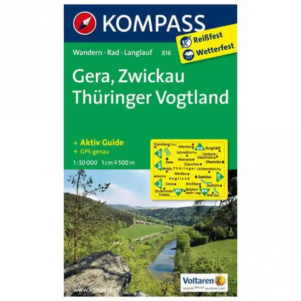 Kompass - Gera - Vandringskartor