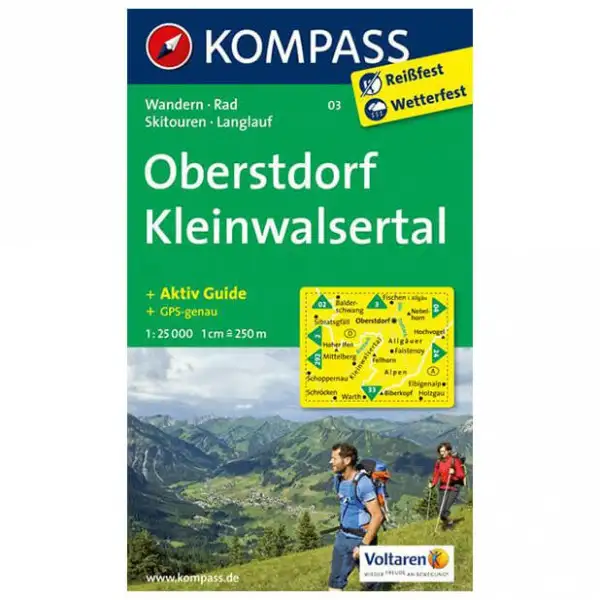 Kompass - Oberstdorf - Vandringskartor